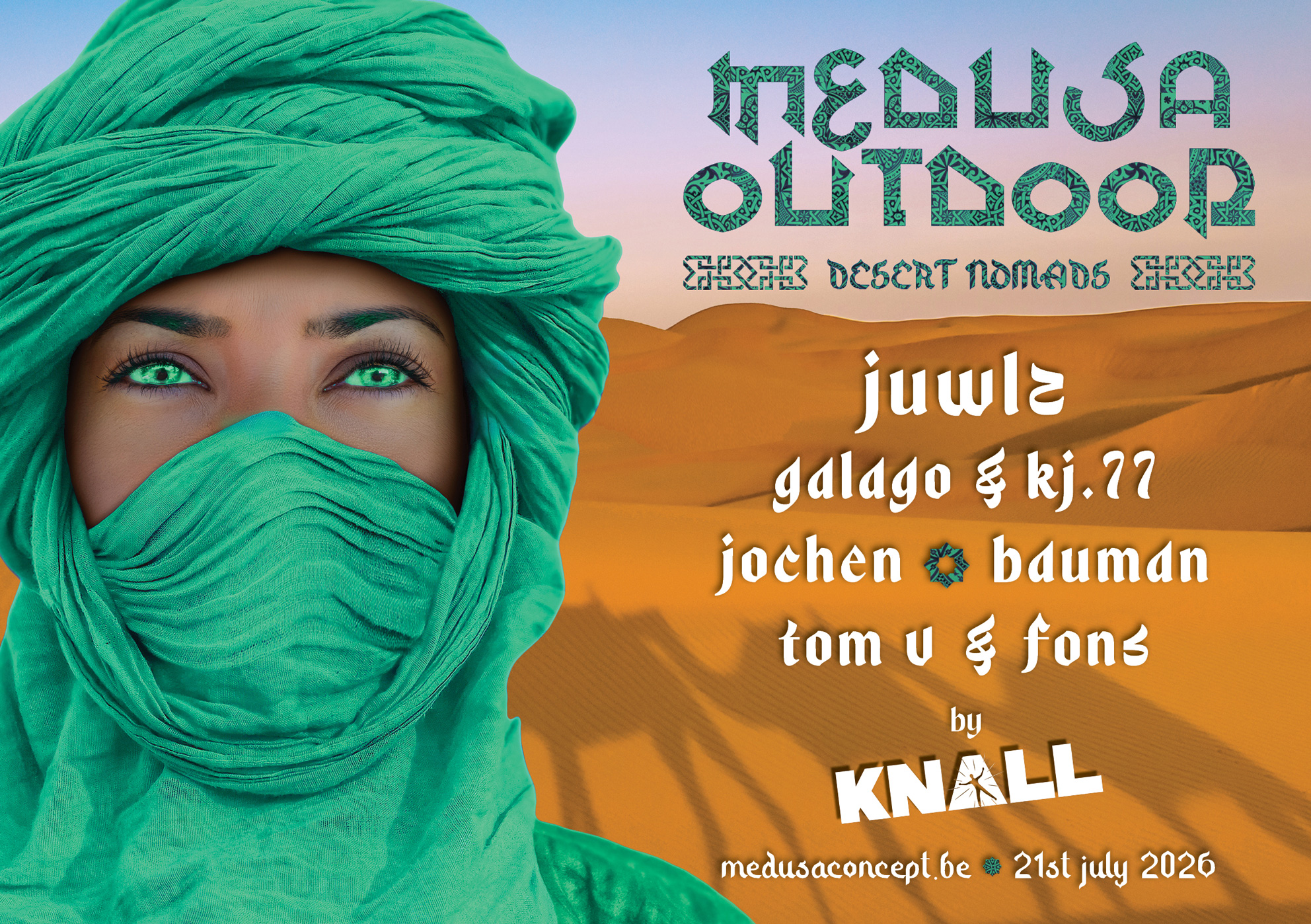 Nomad Camp by KNALL lineup